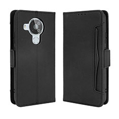 Coque Portefeuille Livre Cuir Etui Clapet BY3 pour Nokia 7.3 Noir