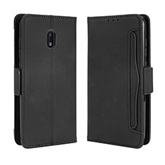 Coque Portefeuille Livre Cuir Etui Clapet BY3 pour Nokia C01 Plus Noir