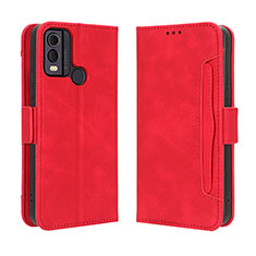 Coque Portefeuille Livre Cuir Etui Clapet BY3 pour Nokia C22 Rouge