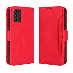 Coque Portefeuille Livre Cuir Etui Clapet BY3 pour Nokia G100 Rouge