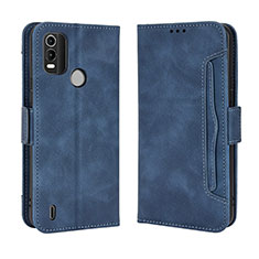 Coque Portefeuille Livre Cuir Etui Clapet BY3 pour Nokia G11 Plus Bleu