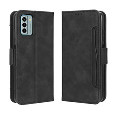 Coque Portefeuille Livre Cuir Etui Clapet BY3 pour Nokia G22 Noir