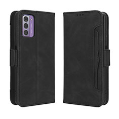 Coque Portefeuille Livre Cuir Etui Clapet BY3 pour Nokia G310 5G Noir