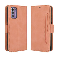 Coque Portefeuille Livre Cuir Etui Clapet BY3 pour Nokia G42 5G Rose