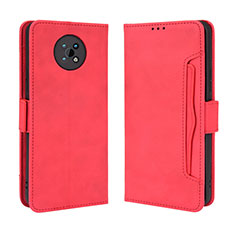 Coque Portefeuille Livre Cuir Etui Clapet BY3 pour Nokia G50 5G Rouge