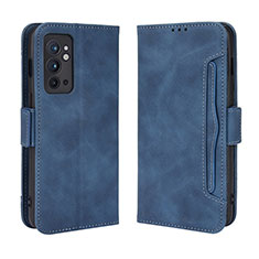 Coque Portefeuille Livre Cuir Etui Clapet BY3 pour OnePlus 9RT 5G Bleu