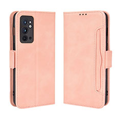 Coque Portefeuille Livre Cuir Etui Clapet BY3 pour OnePlus 9RT 5G Rose