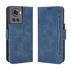 Coque Portefeuille Livre Cuir Etui Clapet BY3 pour OnePlus Ace 5G Bleu