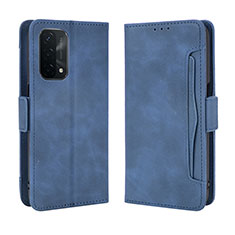 Coque Portefeuille Livre Cuir Etui Clapet BY3 pour OnePlus Nord N200 5G Bleu