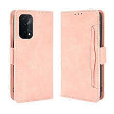 Coque Portefeuille Livre Cuir Etui Clapet BY3 pour Oppo A93 5G Rose