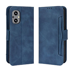 Coque Portefeuille Livre Cuir Etui Clapet BY3 pour Oppo A96 5G Bleu