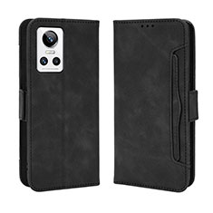 Coque Portefeuille Livre Cuir Etui Clapet BY3 pour Realme GT Neo3 5G Noir