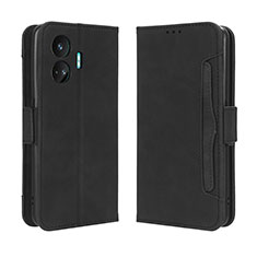 Coque Portefeuille Livre Cuir Etui Clapet BY3 pour Realme GT Neo5 SE 5G Noir