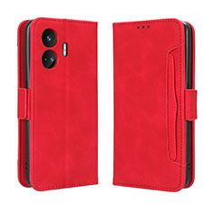 Coque Portefeuille Livre Cuir Etui Clapet BY3 pour Realme GT Neo5 SE 5G Rouge