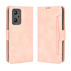 Coque Portefeuille Livre Cuir Etui Clapet BY3 pour Realme GT2 5G Rose