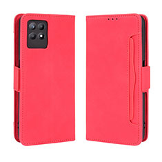 Coque Portefeuille Livre Cuir Etui Clapet BY3 pour Realme Narzo 50 4G Rouge