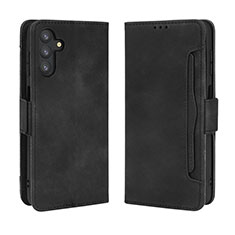 Coque Portefeuille Livre Cuir Etui Clapet BY3 pour Samsung Galaxy A13 5G Noir