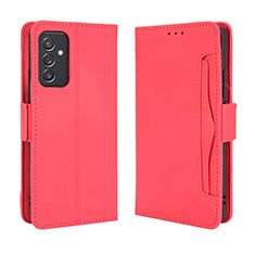 Coque Portefeuille Livre Cuir Etui Clapet BY3 pour Samsung Galaxy A15 LTE Rouge