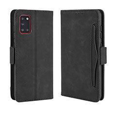 Coque Portefeuille Livre Cuir Etui Clapet BY3 pour Samsung Galaxy A31 Noir