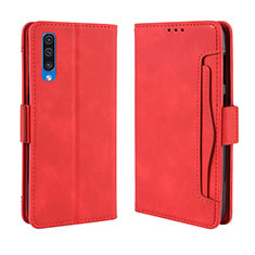 Coque Portefeuille Livre Cuir Etui Clapet BY3 pour Samsung Galaxy A50S Rouge