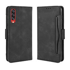 Coque Portefeuille Livre Cuir Etui Clapet BY3 pour Samsung Galaxy A70S Noir