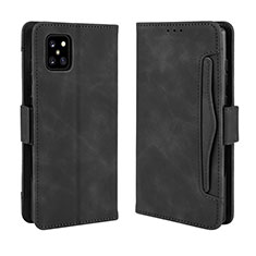 Coque Portefeuille Livre Cuir Etui Clapet BY3 pour Samsung Galaxy A81 Noir