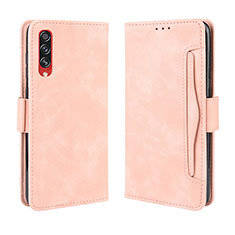 Coque Portefeuille Livre Cuir Etui Clapet BY3 pour Samsung Galaxy A90 5G Rose