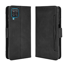 Coque Portefeuille Livre Cuir Etui Clapet BY3 pour Samsung Galaxy M32 4G Noir