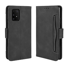 Coque Portefeuille Livre Cuir Etui Clapet BY3 pour Samsung Galaxy M80S Noir