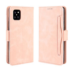 Coque Portefeuille Livre Cuir Etui Clapet BY3 pour Samsung Galaxy Note 10 Lite Rose