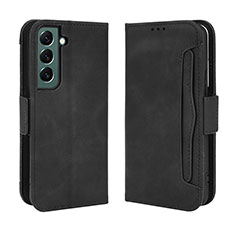 Coque Portefeuille Livre Cuir Etui Clapet BY3 pour Samsung Galaxy S24 Plus 5G Noir