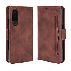 Coque Portefeuille Livre Cuir Etui Clapet BY3 pour Sharp Aquos Zero5G basic Marron