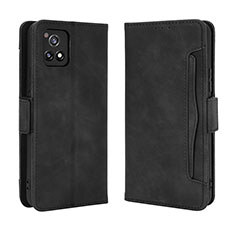 Coque Portefeuille Livre Cuir Etui Clapet BY3 pour Vivo iQOO U3 5G Noir