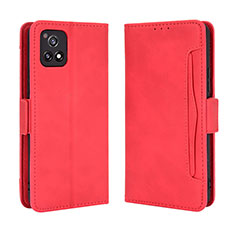 Coque Portefeuille Livre Cuir Etui Clapet BY3 pour Vivo iQOO U3 5G Rouge