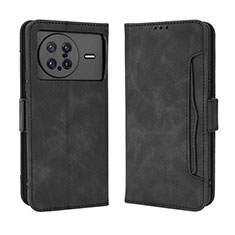 Coque Portefeuille Livre Cuir Etui Clapet BY3 pour Vivo X Note Noir