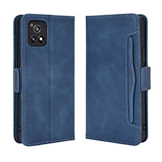 Coque Portefeuille Livre Cuir Etui Clapet BY3 pour Vivo Y31s 5G Bleu