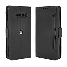 Coque Portefeuille Livre Cuir Etui Clapet BY3 pour Xiaomi Black Shark 4 5G Noir