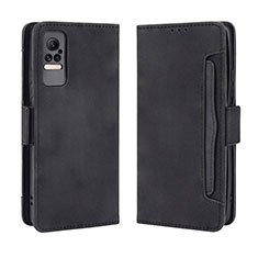 Coque Portefeuille Livre Cuir Etui Clapet BY3 pour Xiaomi Civi 1S 5G Noir