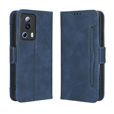 Coque Portefeuille Livre Cuir Etui Clapet BY3 pour Xiaomi Civi 2 5G Bleu