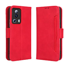 Coque Portefeuille Livre Cuir Etui Clapet BY3 pour Xiaomi Civi 2 5G Rouge