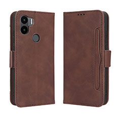 Coque Portefeuille Livre Cuir Etui Clapet BY3 pour Xiaomi Redmi A1 Plus Marron