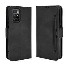 Coque Portefeuille Livre Cuir Etui Clapet BY3 pour Xiaomi Redmi Note 11 4G (2021) Noir