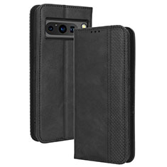 Coque Portefeuille Livre Cuir Etui Clapet BY4 pour Google Pixel 8 Pro 5G Noir