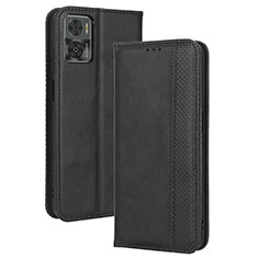 Coque Portefeuille Livre Cuir Etui Clapet BY4 pour Motorola Moto E22i Noir