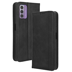 Coque Portefeuille Livre Cuir Etui Clapet BY4 pour Nokia G310 5G Noir