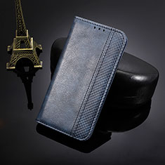 Coque Portefeuille Livre Cuir Etui Clapet BY4 pour Nokia XR20 Bleu