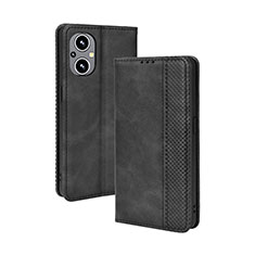 Coque Portefeuille Livre Cuir Etui Clapet BY4 pour OnePlus Nord N20 5G Noir