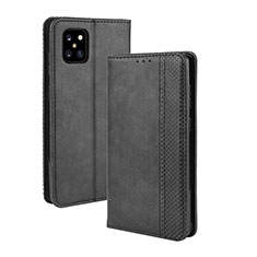 Coque Portefeuille Livre Cuir Etui Clapet BY4 pour Samsung Galaxy A81 Noir