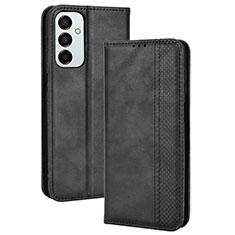 Coque Portefeuille Livre Cuir Etui Clapet BY4 pour Samsung Galaxy M23 5G Noir