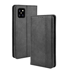 Coque Portefeuille Livre Cuir Etui Clapet BY4 pour Samsung Galaxy Note 10 Lite Noir